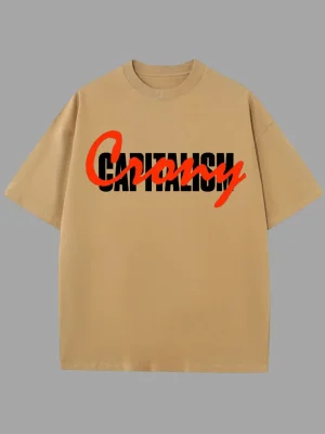 Capitalism Crony Graphic T-shirt